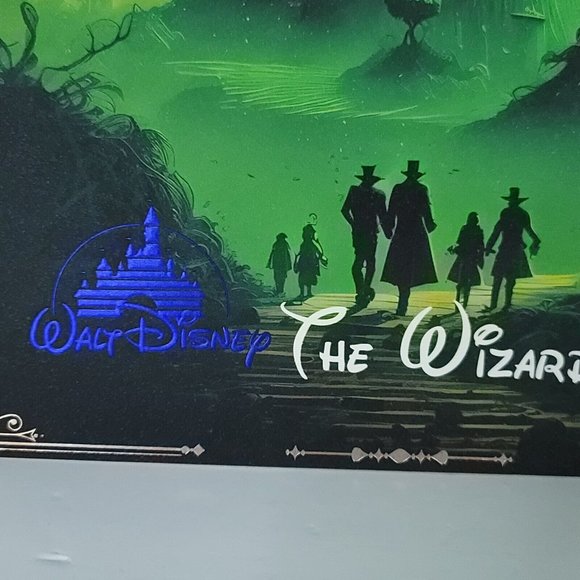 Wizard Of Oz Disney 100th Anniversary Limited Art Card Print Big One 218/255 - Picture 3 of 6